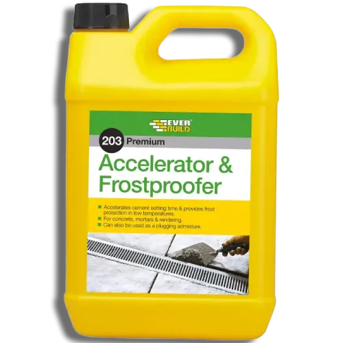 Everbuild 203 Accelerator & Frostproofer 5L