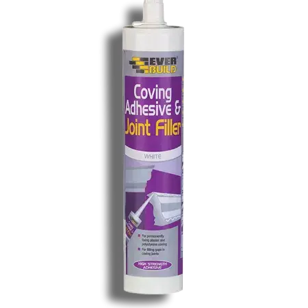 Everbuild Coving Adhesive and Joint Filler White 300ml