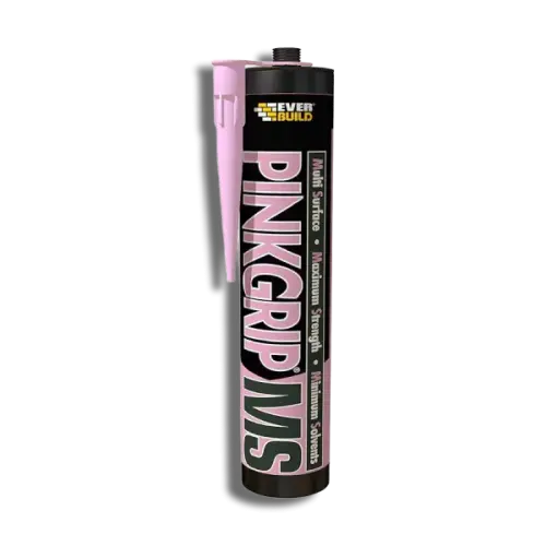 Everbuild Pinkgrip MS Grab Adhesive Pink 290ml