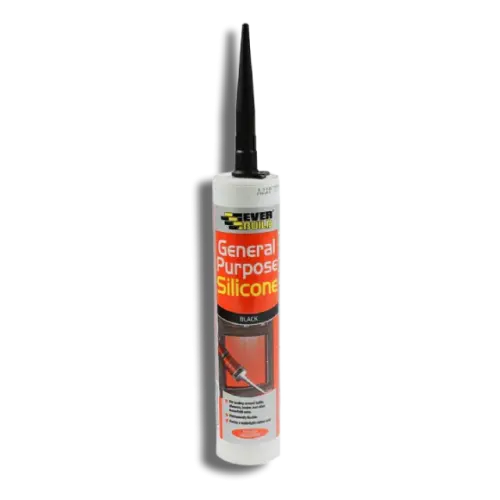 Black Silicone General Purpose 280ml
