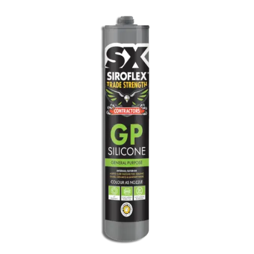 SX Contractors GP Silicone White 300ml