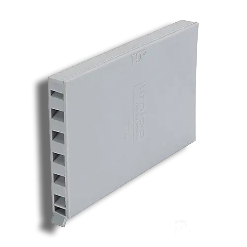 Grey Cavity Wall Weep Vent 65 x 10