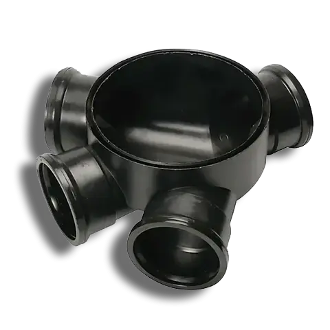 Manhole Chamber Base 320mm 3 Inlet 110mm