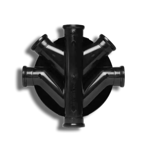Manhole Chamber Base 470mm 4 Inlet 110mm