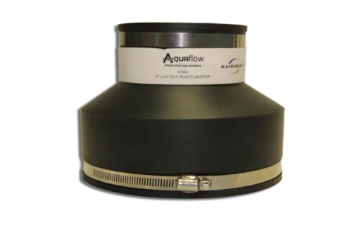 6'' Clay 4'' Plastic Adaptor
