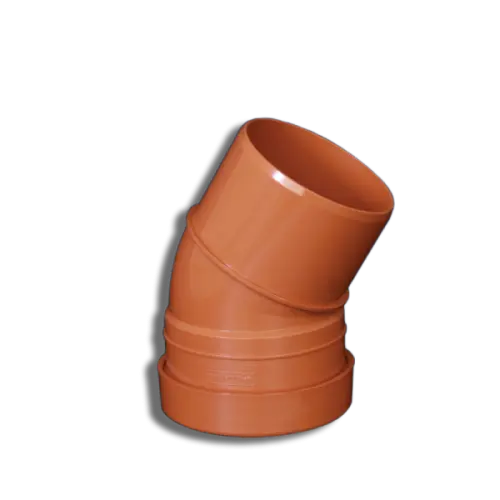 Single Socket Bend 160mm 45°