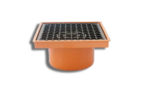 Square Hopper 160mm With Grid