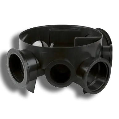 Manhole Chamber Base 150mm 4 Inlet