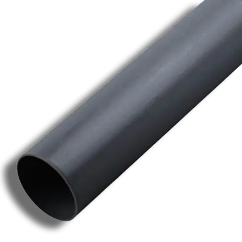 Solvent Soil Pipe Black 110mm x 3m