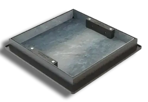 Clark Drain Recessed Cover & Frame Internal Drainage 600x450mm 5T