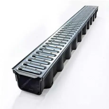 DekDrain Drain Channel Galvanised Grate 1m A15