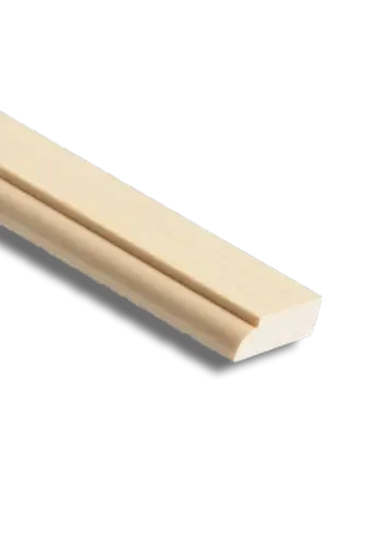 Pine Ovolo Door Stop 16mm x 50mm x 2.4M