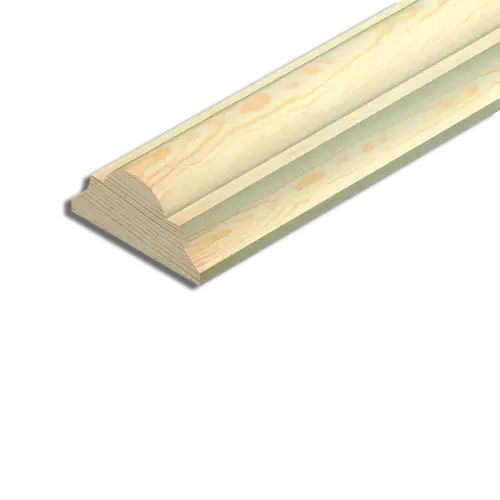 Finishing Double Astragal Moulding 12mm x 33mm per M