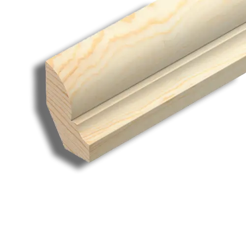 Pine Hockey Stick 32mm x 21mm x 2.4M