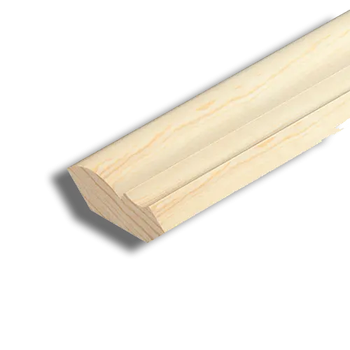 Pine Hockey Stick 34mm x 12mm x 2.4M