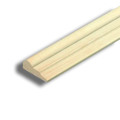 Pine Broken Ogee Moulding 21mm x 8mm x 2.4M