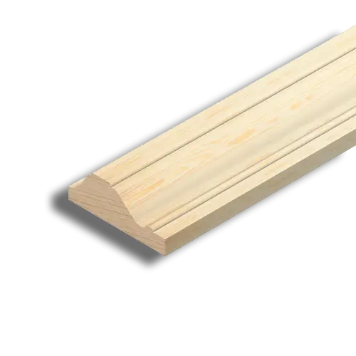 Pine Decorative Cover Moulding 12mm x 33mm x 2.4M
