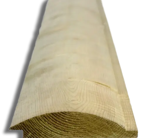 25mm x 100mm Loglap Softwood Cladding UC3 (Finish 18mm x 95mm)