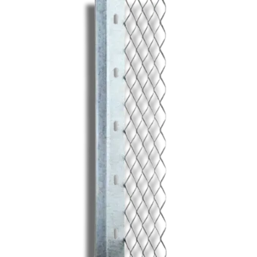 13mm x 2.4m Vista Plaster Stop Bead Galvanised