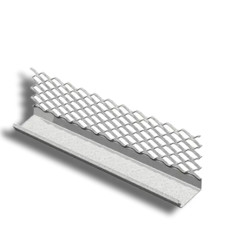 13mm x 3m Vista Plaster Stop Bead Stainless Steel