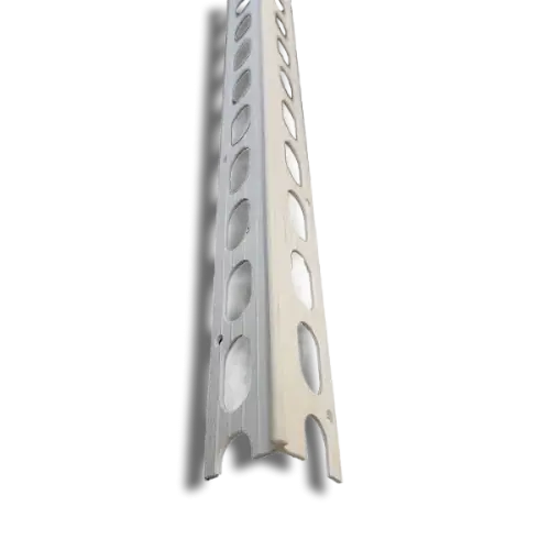 2.5m PVC Internal Angle Bead White 2mm