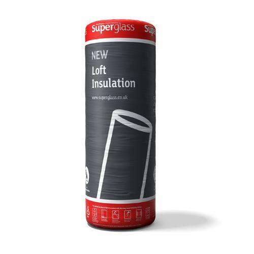 Superglass 100mm Multi-Roll 44 Loft Insulation 12.12Sq/m