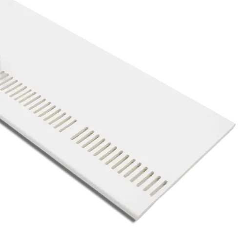 White Vented General Purpose Board 9mm x 250mm x 5m