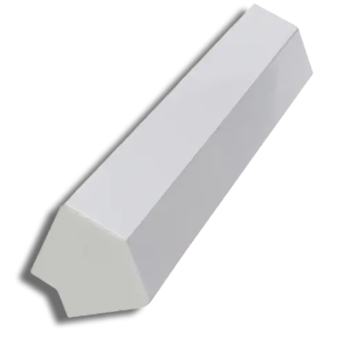 White Fascia External 135' Corner 300mm