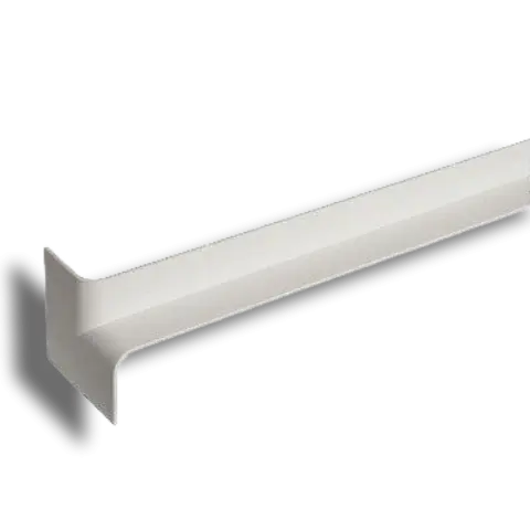White Internal Fascia Board Corner 300mm