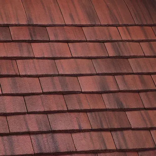 Marley Plain Concrete Tile Old English Dark Red 267mm x 168mm (4150003) - EpicCentre Supply Ltd