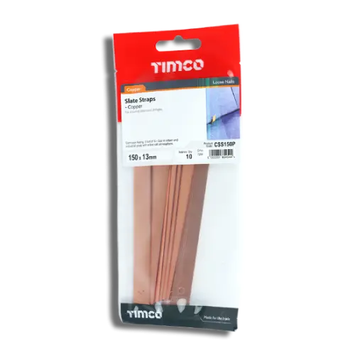 TIMCO Copper Slate Straps 150 x 13 PK 10