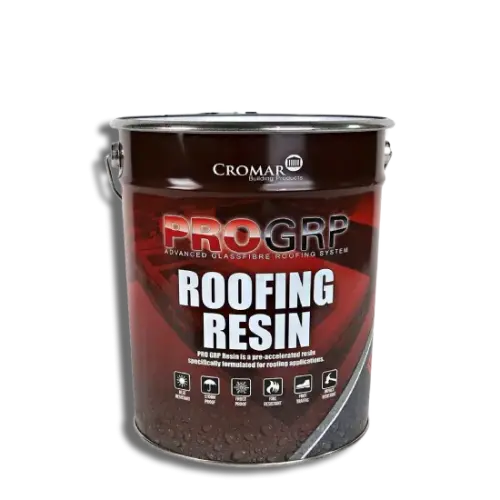 Cromar GRP 10kg Roofing 25 Resin (8M2 Avg Coverage)