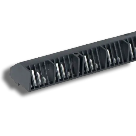 Over Fascia Vent Strip 1m x 25mm Air Flow Black