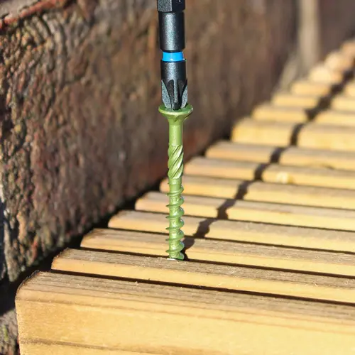 TIMCO Decking Screw Double Countersunk PZ Green 4.5mm (8040001M) - EpicCentre Supply Ltd