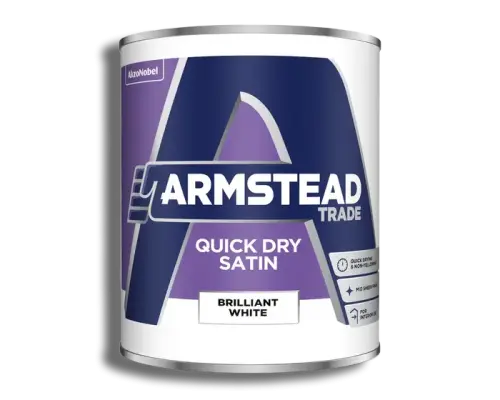 1L Armstead Trade Pure Brilliant White Quick Dry Satin