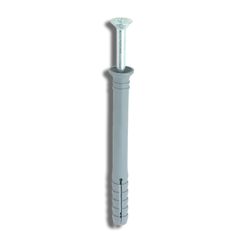 TIMCO Nylon Hammer Fixings PZ Zinc 6.0 x 40mm PK 10