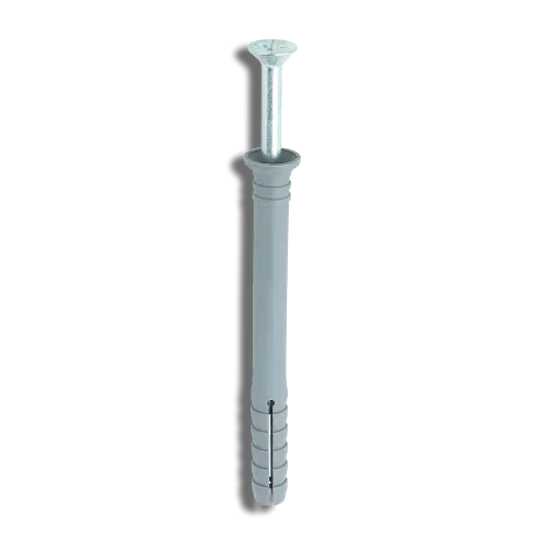 TIMCO Nylon Hammer Fixings PZ Zinc 6.0 x 60mm PK 10