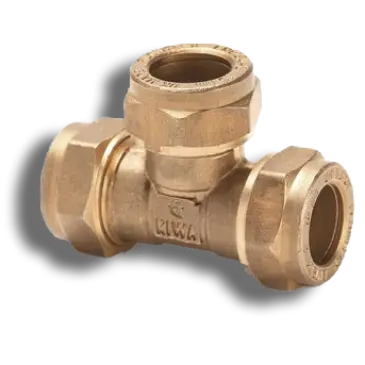 Compression Equal Tee 15mm