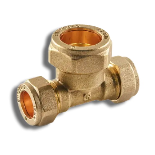 Compression Reducing Tee 15 x 15 x 22mm