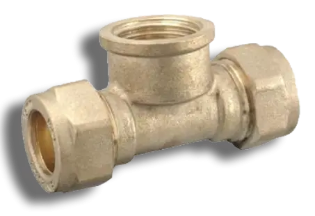 Compression Tee 15 x15 x 1/4"