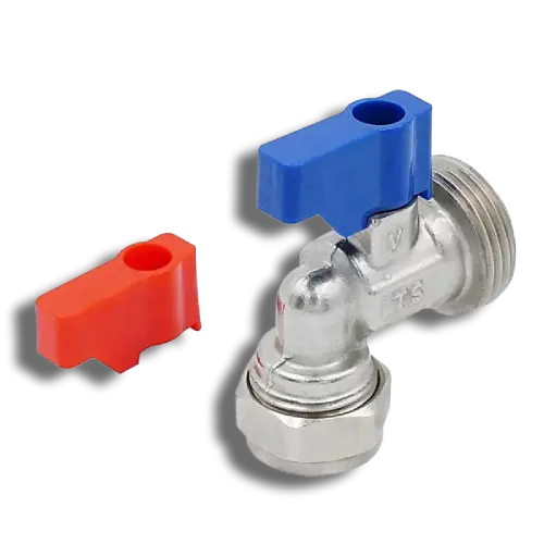 Washing Machine 90° Tap 15mm x 3/4"