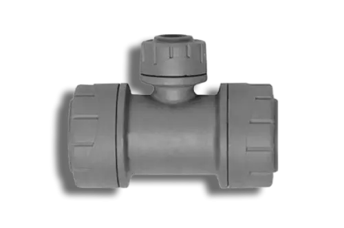 PolyPlumb Branch Reduced Tee 28mm x 28mm x 22mm
