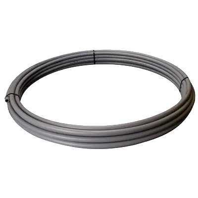 Altopoly Barrier Coiled Pipe 15mm x 50m Grey