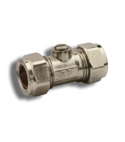 Chrome Plated Isolating Valves 22mm
