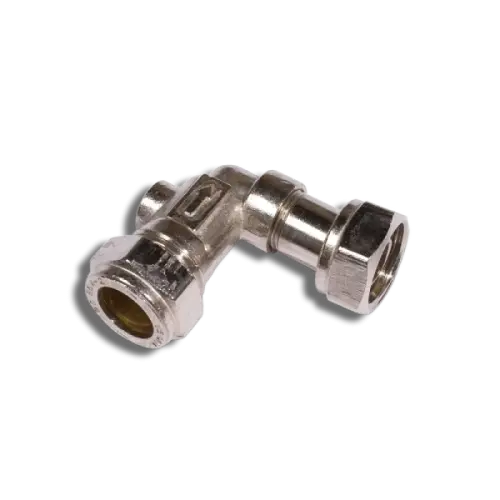 Bent Service Valve 90° 15mm x 1/2''
