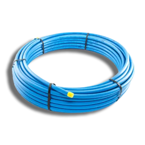 MDPE Blue Mains Water Pipe 20mm x 50m