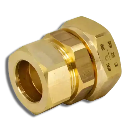 Gastite® XR2™ Copper Compression Coupler Brass DN22 x 22mm