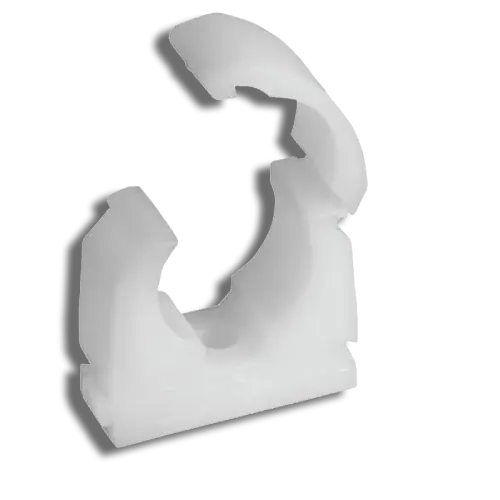 Single Hinged Pipe Clip 22mm PK 100 (6090101) - EpicCentre Supply Ltd