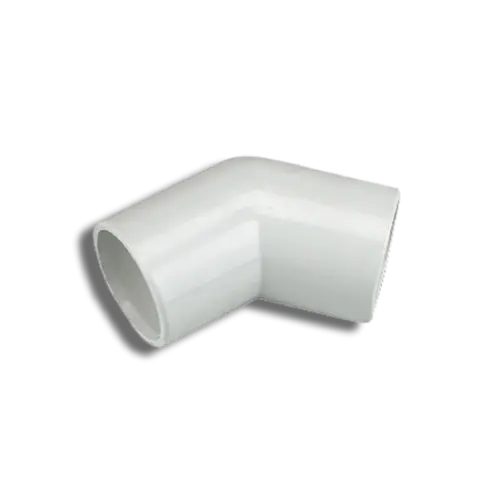 Overflow Bend 135' White 22mm