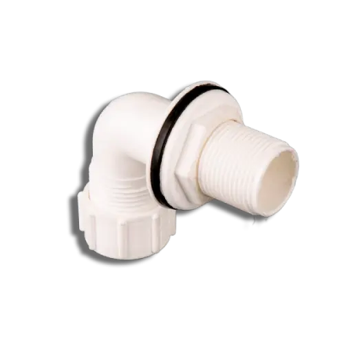 Overflow Bent Compresion Tank Connector 22mm